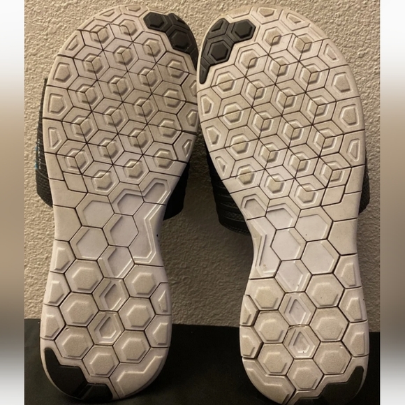 Rare Nike Flywire Free Run Black Slide Men’s Size 9 sandal slipper shoes 705480- - Picture 5 of 6